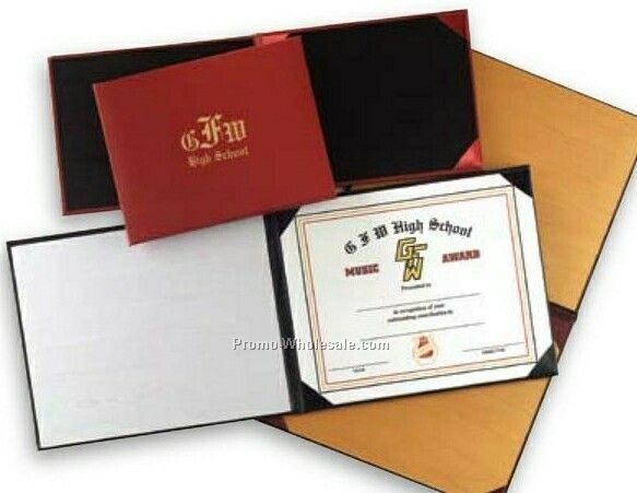 Vicuna Certificate & Diploma Covers (6"x8")