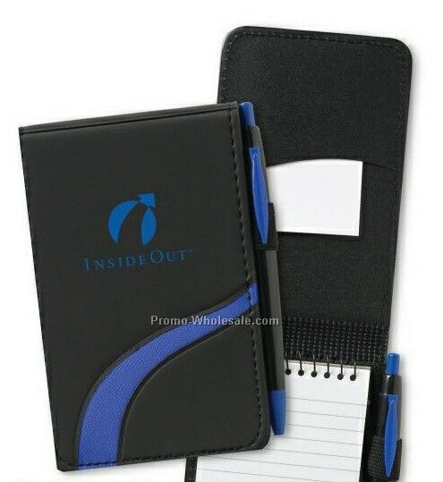 Vortex Spiral Memo Jotter With Pen