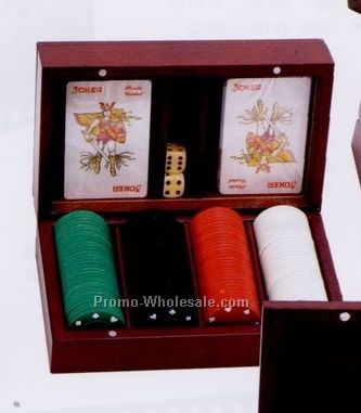 Wooden Game Box Set