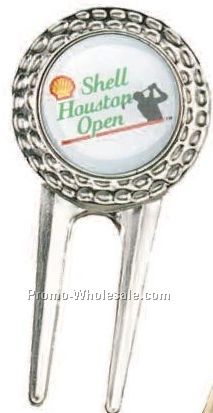 1" Magnetic Ballmarker And Divot Tool