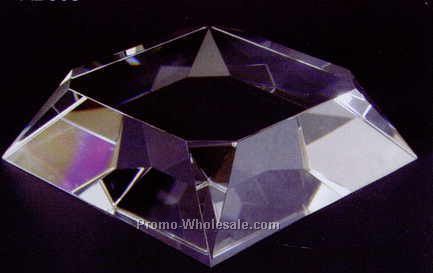 1-1/2"x5" Crystal Beveled Base