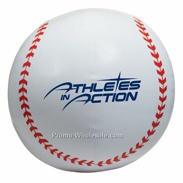 16" Inflatable Sporty Beach Balls - Baseball