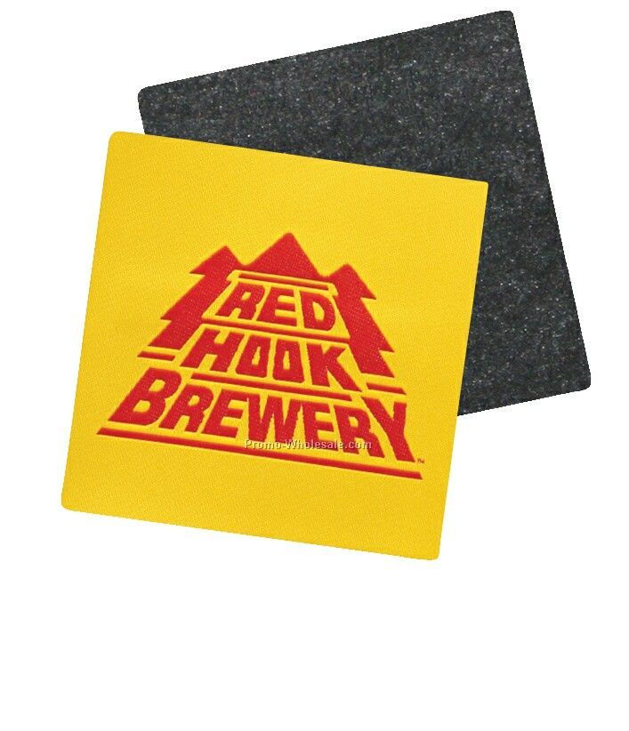 3-1/2" Wov-in Line Single-sided Coasters - Elite Material