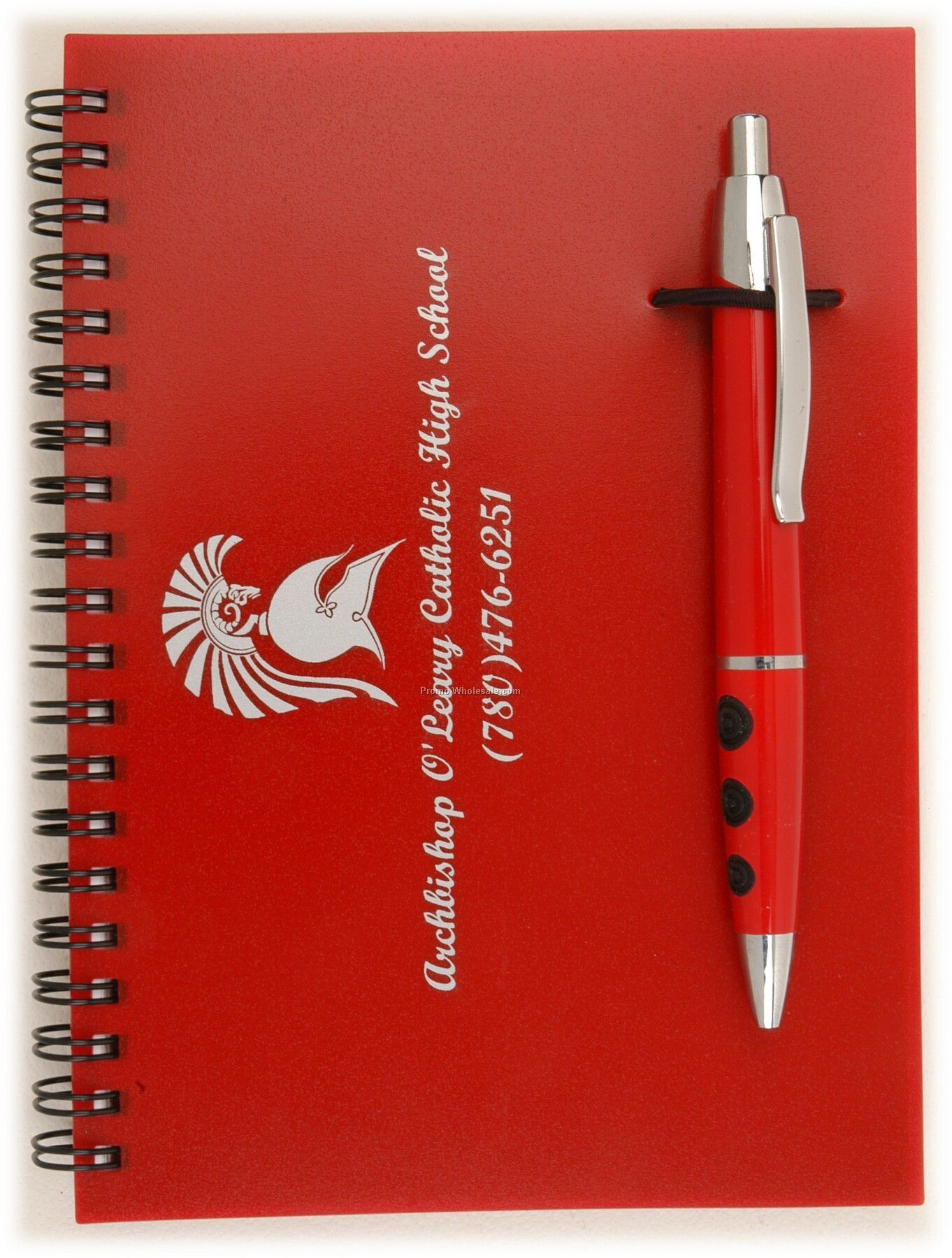 5"x7" Notebook & Plastic Ballpoint Pen Combo Set