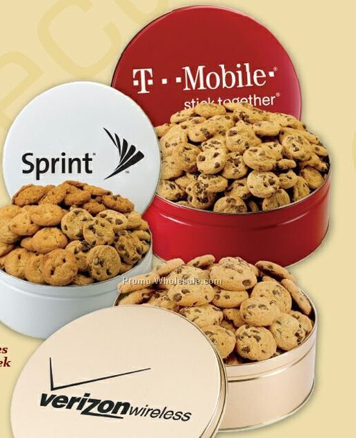 7-1/4"x2-5/8" Mini Cookie Tin