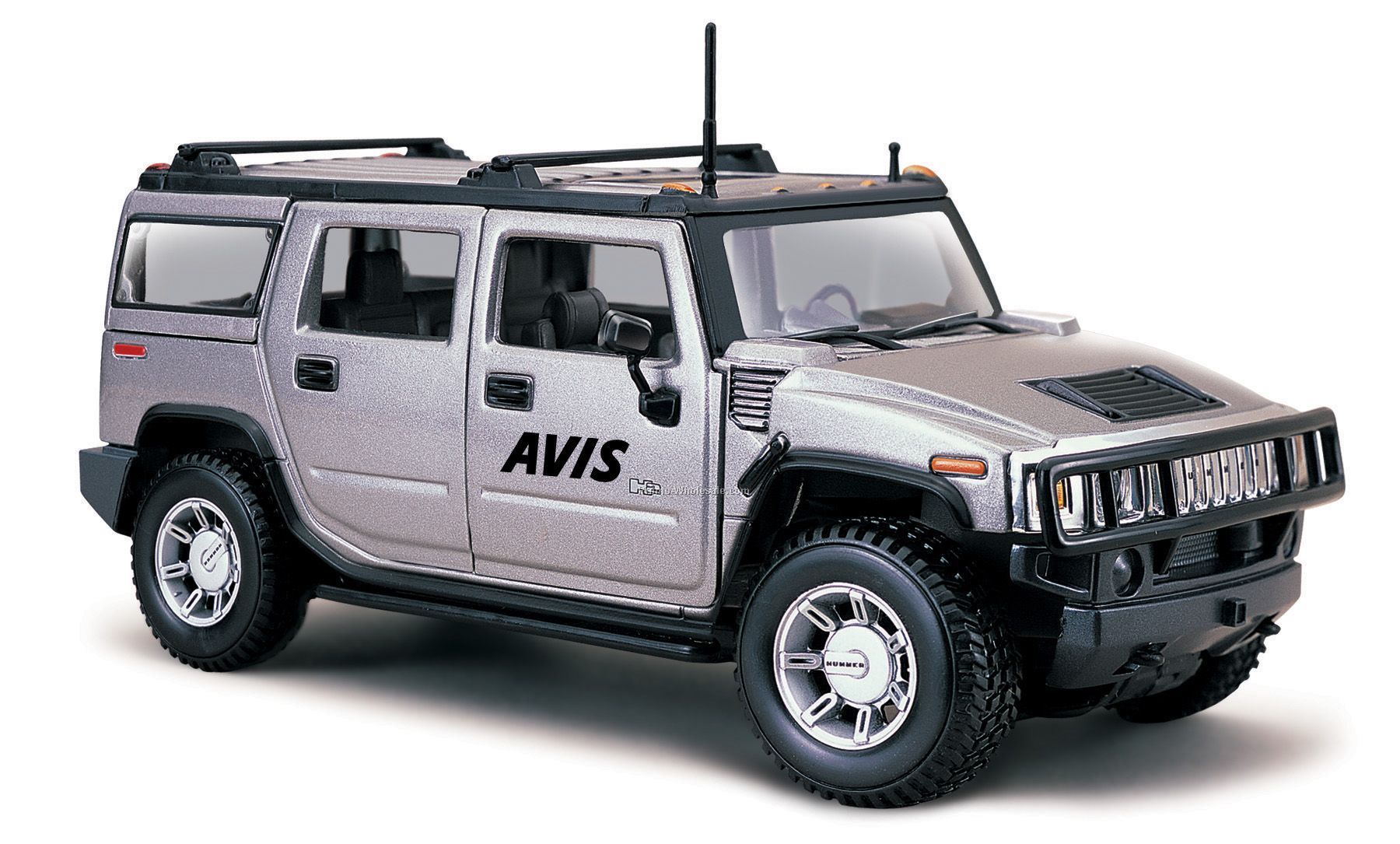 7"x2-1/2"x3" Hummer H2 Suv Die Cast Replica