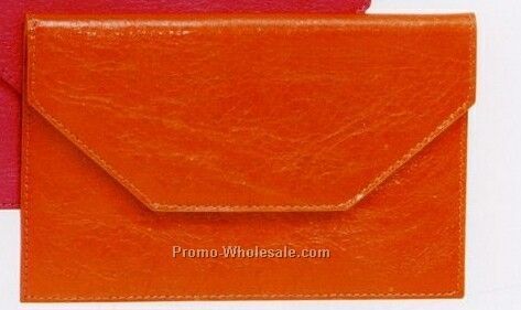 7"x4-1/2" Medium Traditional Genuine Leather Envelope