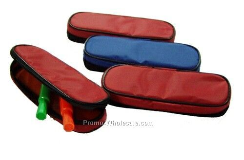 70d Oval Pencil Case (7-3/4"x2-1/2"x1-1/4")