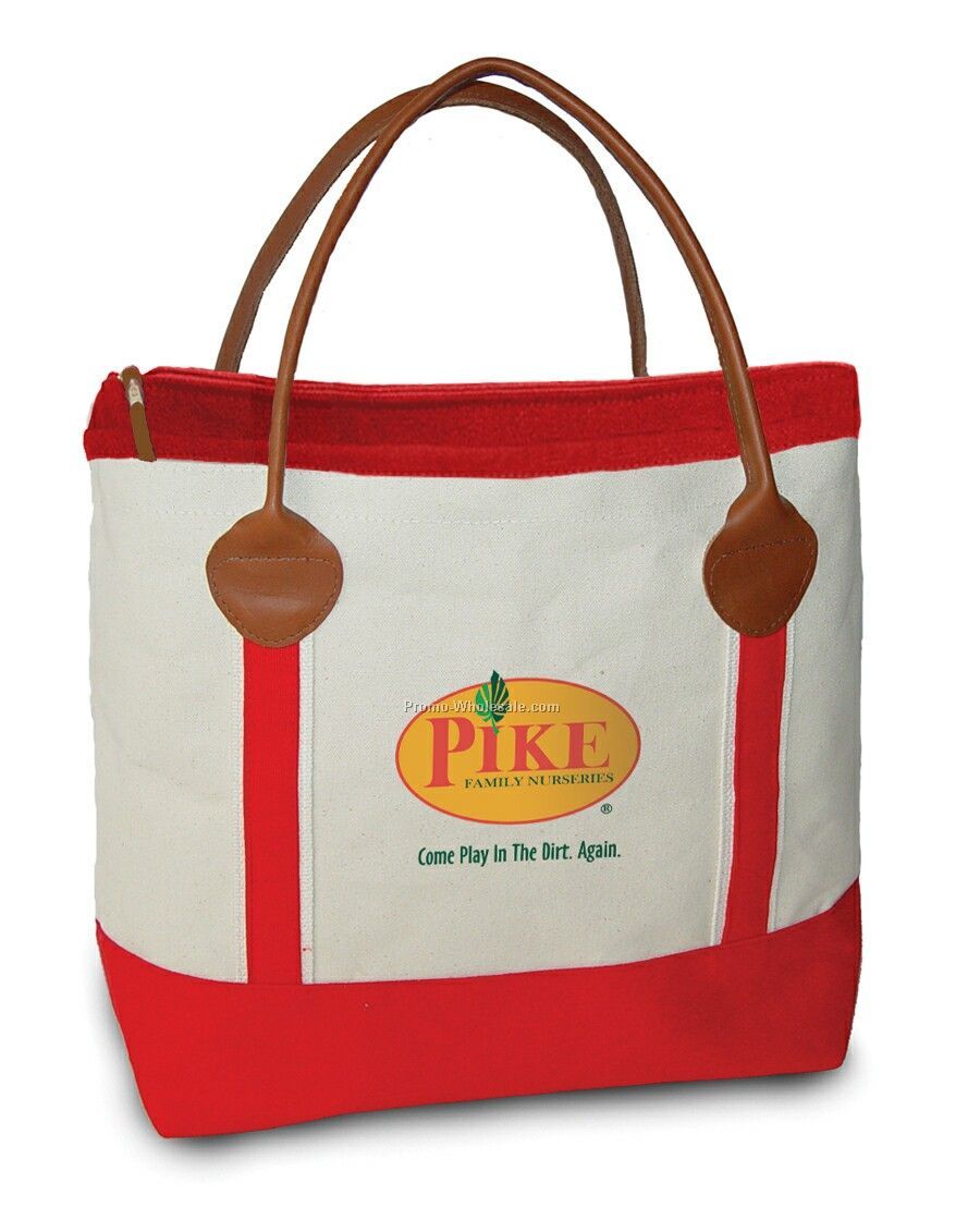 728(E) N Drz Extra Large Tote With Deluxe Recessed Zipper Top