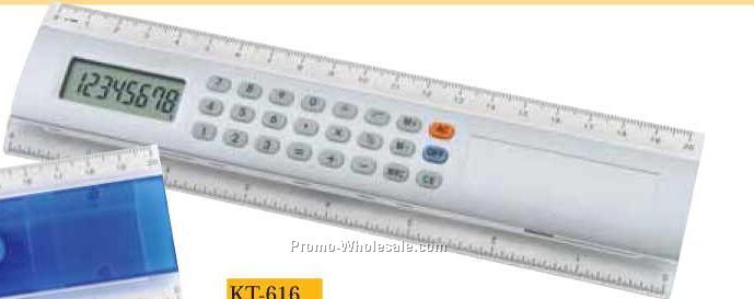 8-3/16"x2-1/16" 8 Digit Ruler Calculator