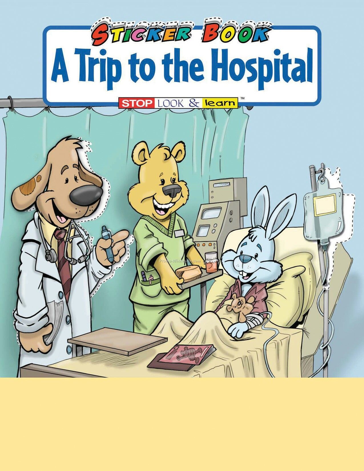 A Trip To The Hospital Sticker Book