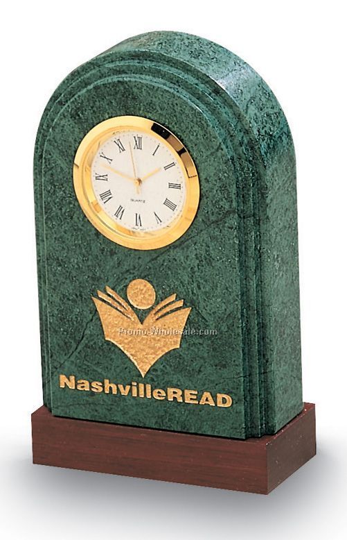 Arch Marble Synergy Clock