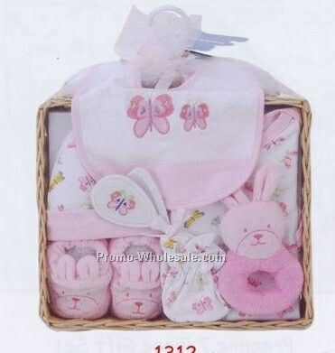 Bambini Pink 10 Piece Gift Set