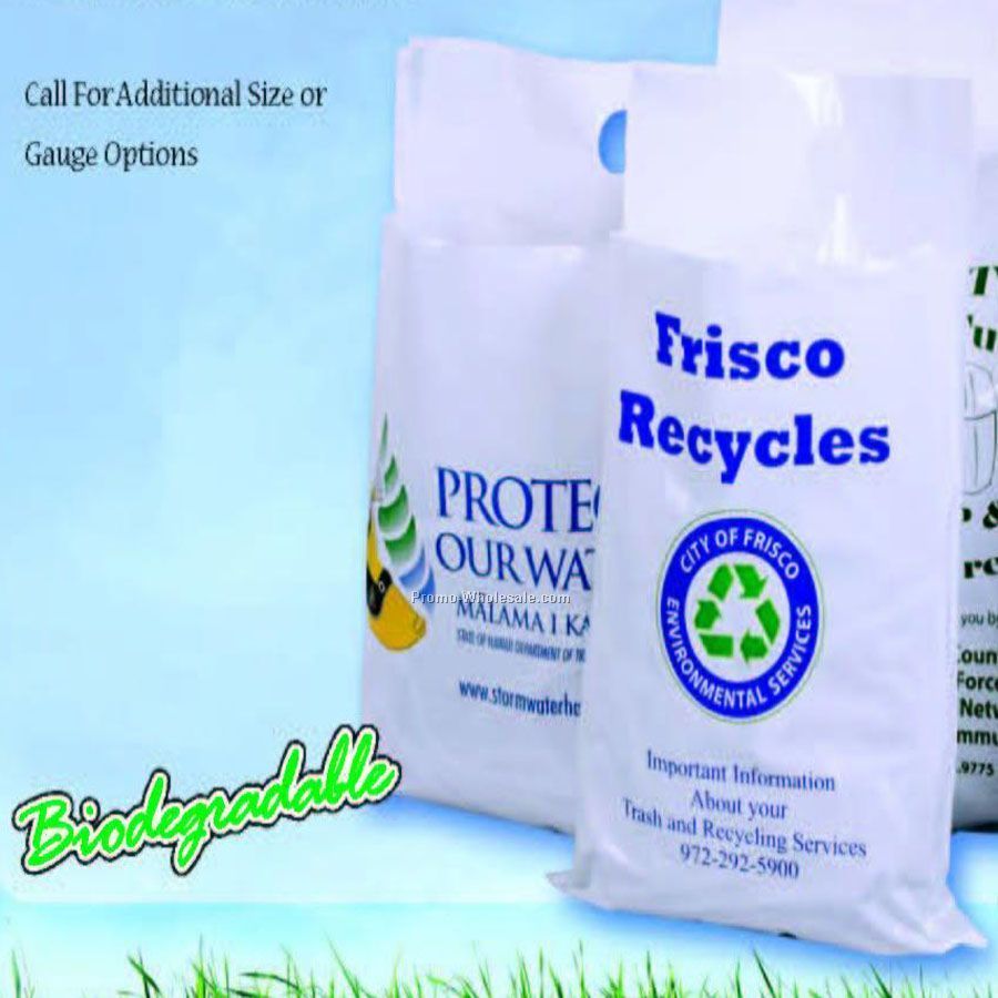 Biodegradable Litter Bags 9"x13" 1 Color