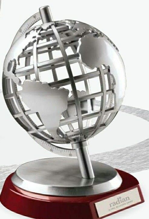 Castello I Gyro Globe Award 9-3/4"x7-1/2"x7-1/2"