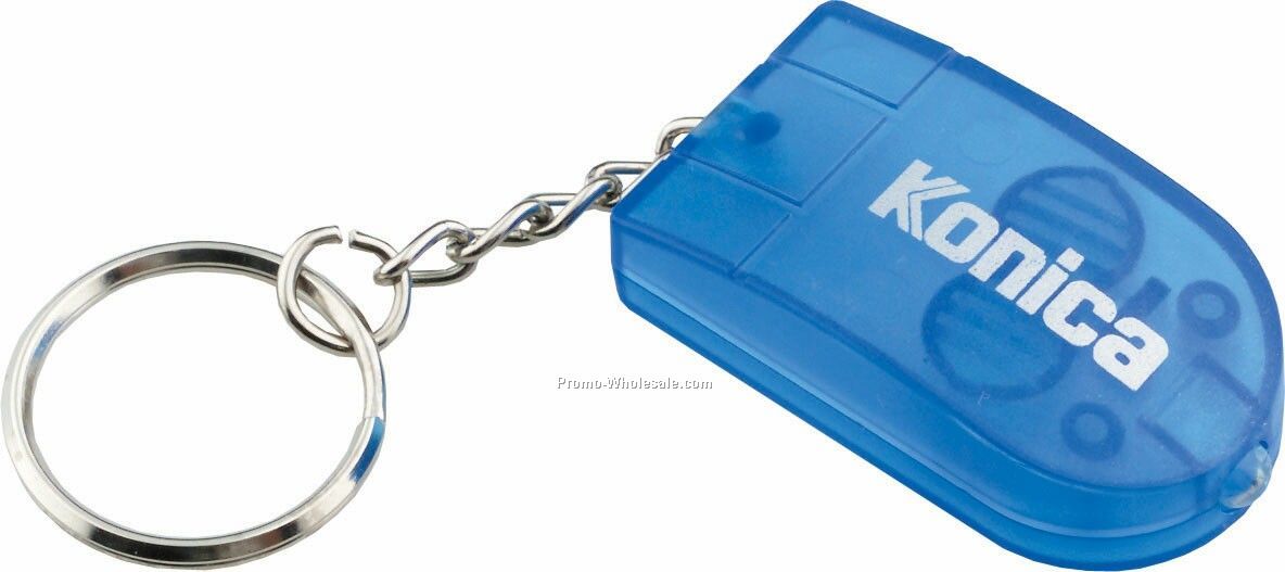 Computer Mouse LED Key Ring Lite - 3 Day Service