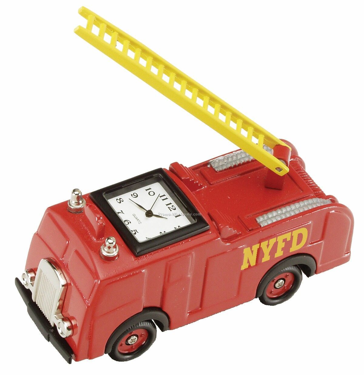 Die Cast Fire Engine Clock