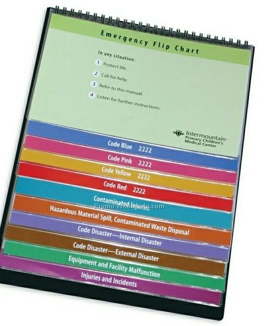 Ez Reference Flip Chart - 16 Pocket