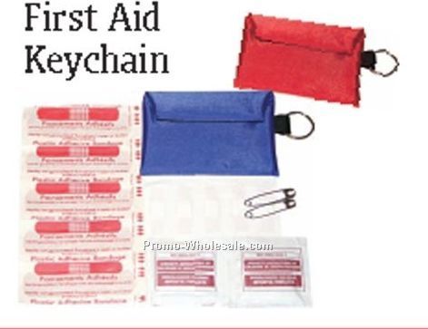 First Aid Keychain Kit