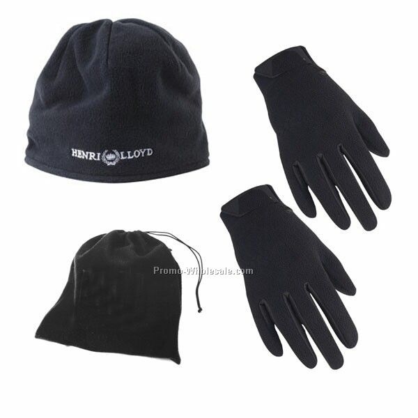 Fleece Hat And Glove Set