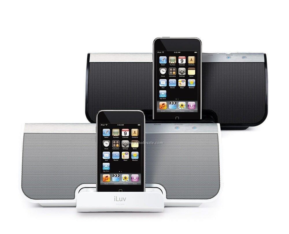 Iluv Ipod Docking Speaker With 3d Sound - Wht