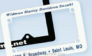 Motorcycle License Plate Frame