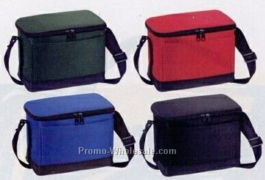 Nylon 6-pack Insulated Cooler Bag