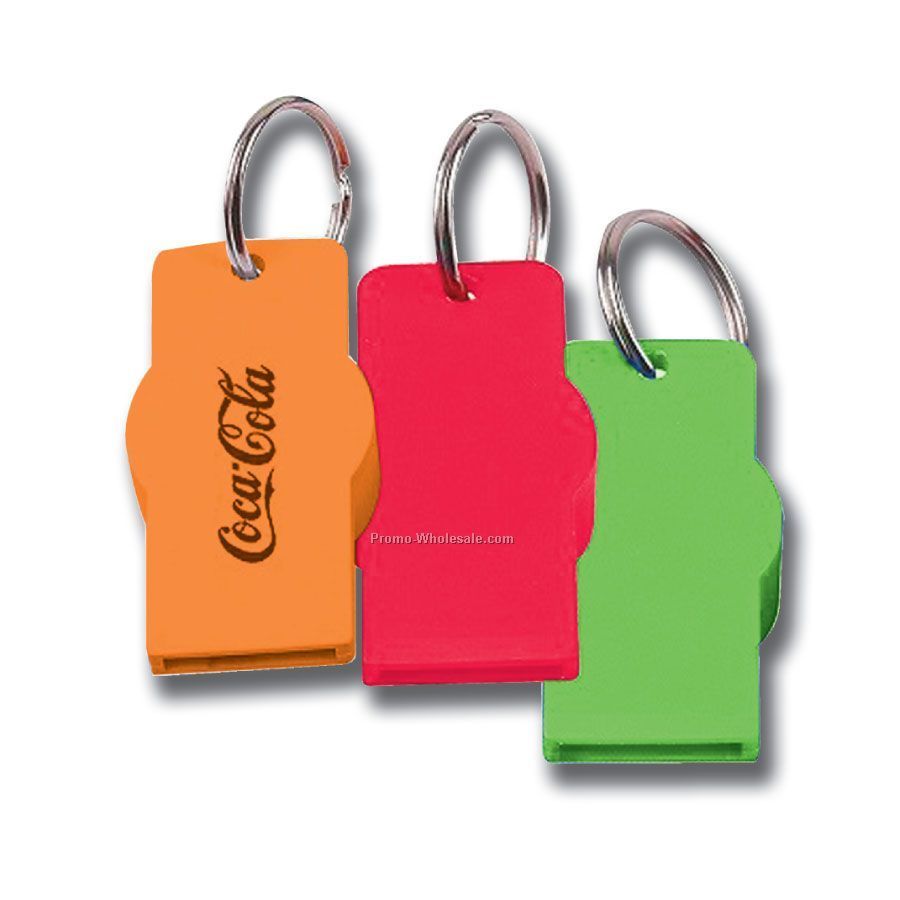 Pop Topper Plastic Bottle Opener With Key Ring