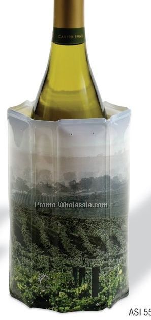Rapid Ice Wine Chiller Sleeve With Vineyard Design