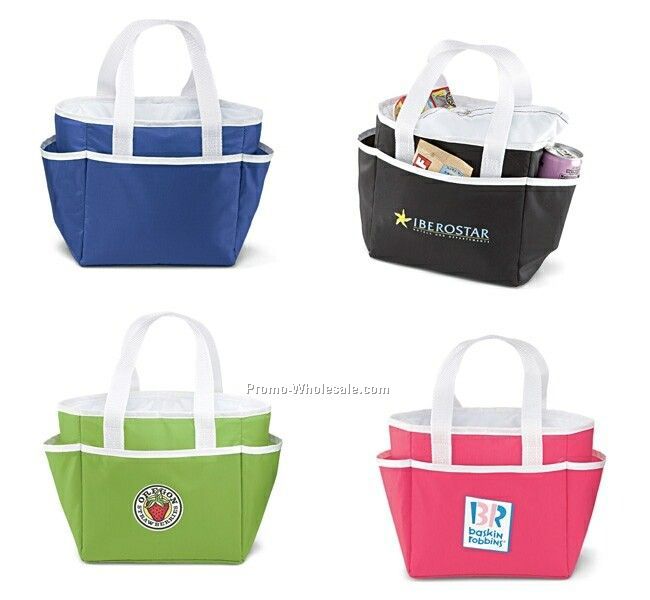 Royal Blue Sofia Cooler Tote Bag