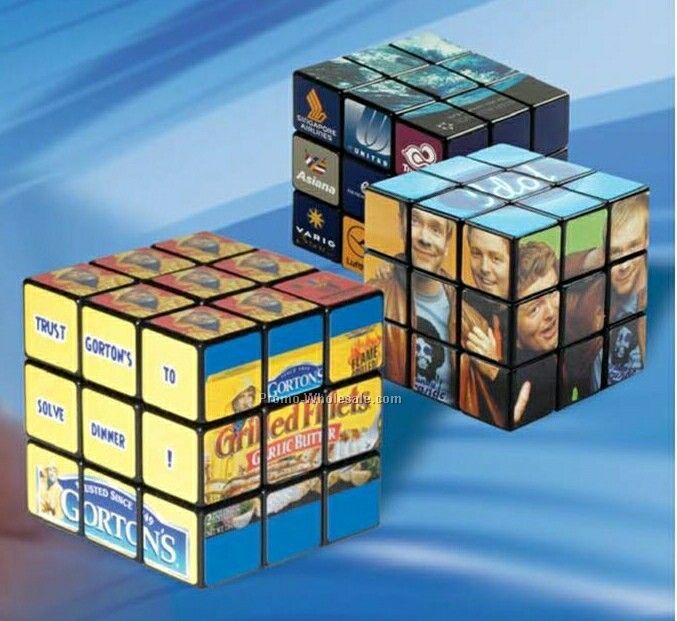 Rubik's 9 Panel Full Size Custom Cube