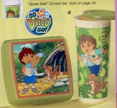 Spongebob Squarepants Go Diego, Go! Lunch Set