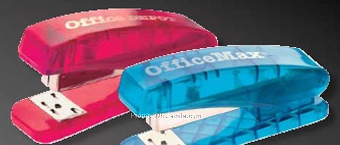 Translucent Grape Purple Half Strip Stapler (Standard)