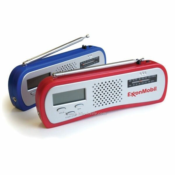 2-1/2"x6-1/2"x1" AM/ FM Translucent Radio