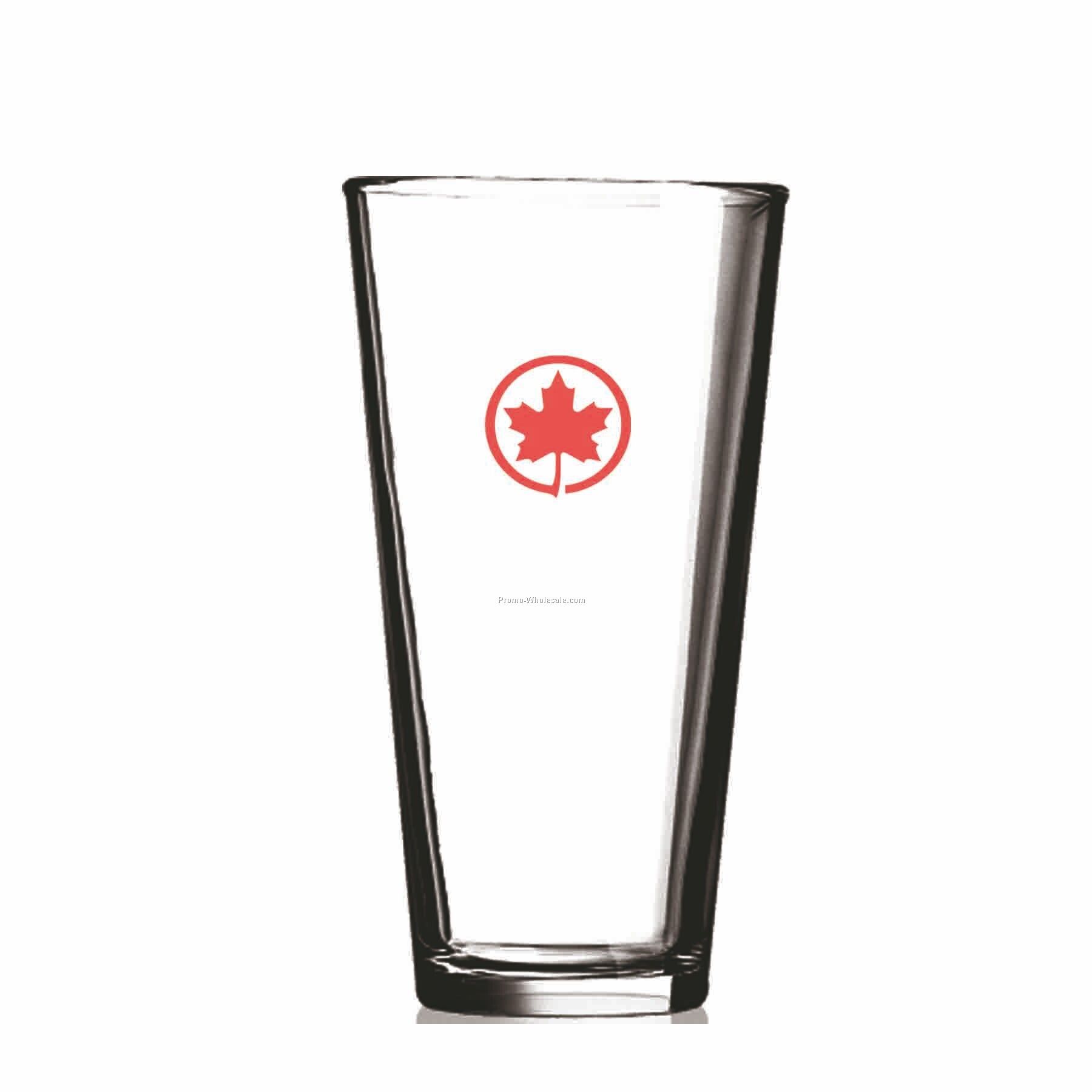 20 Oz. Crystal Pilsner Beer Glass W/ Straight Sides (Printed)