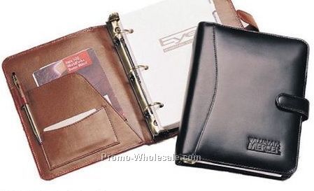 3-ring Leather Agenda