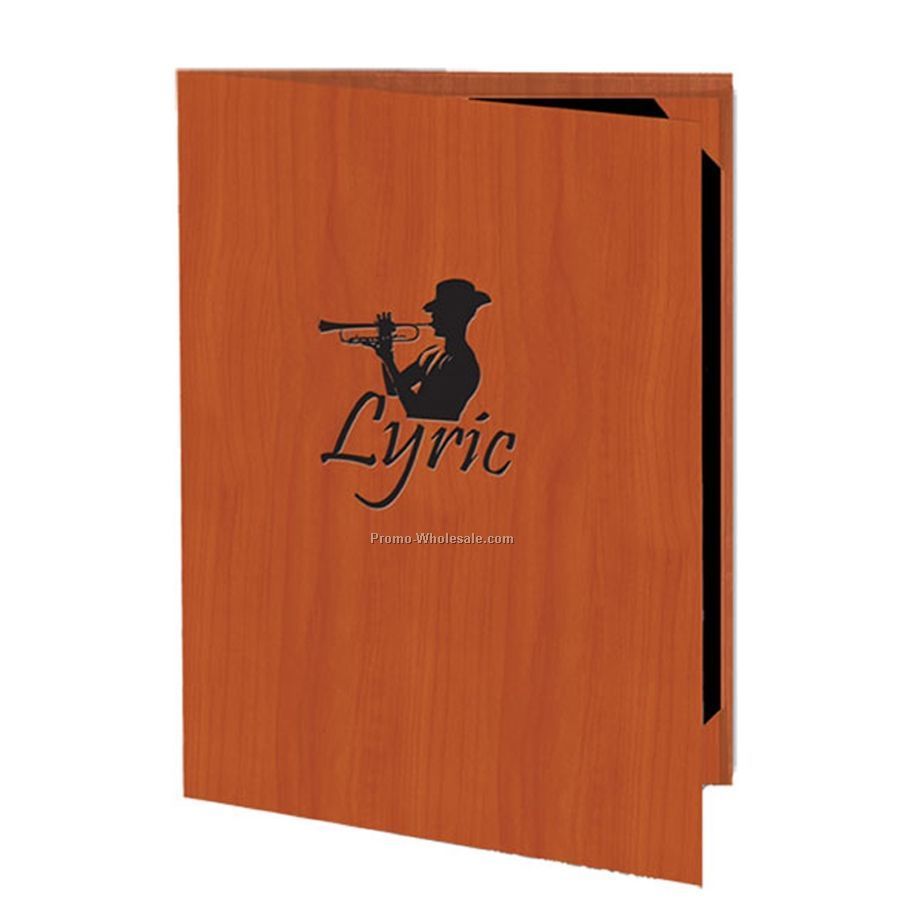 4-1/4"x11" Aspen Hard Back Menu Cover - Style 2v