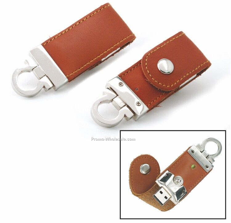 4 Gb USB Leather 100 Series