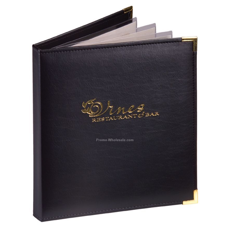 5-1/2"x8-1/2" Captain's Book Reinforced Menu Cover