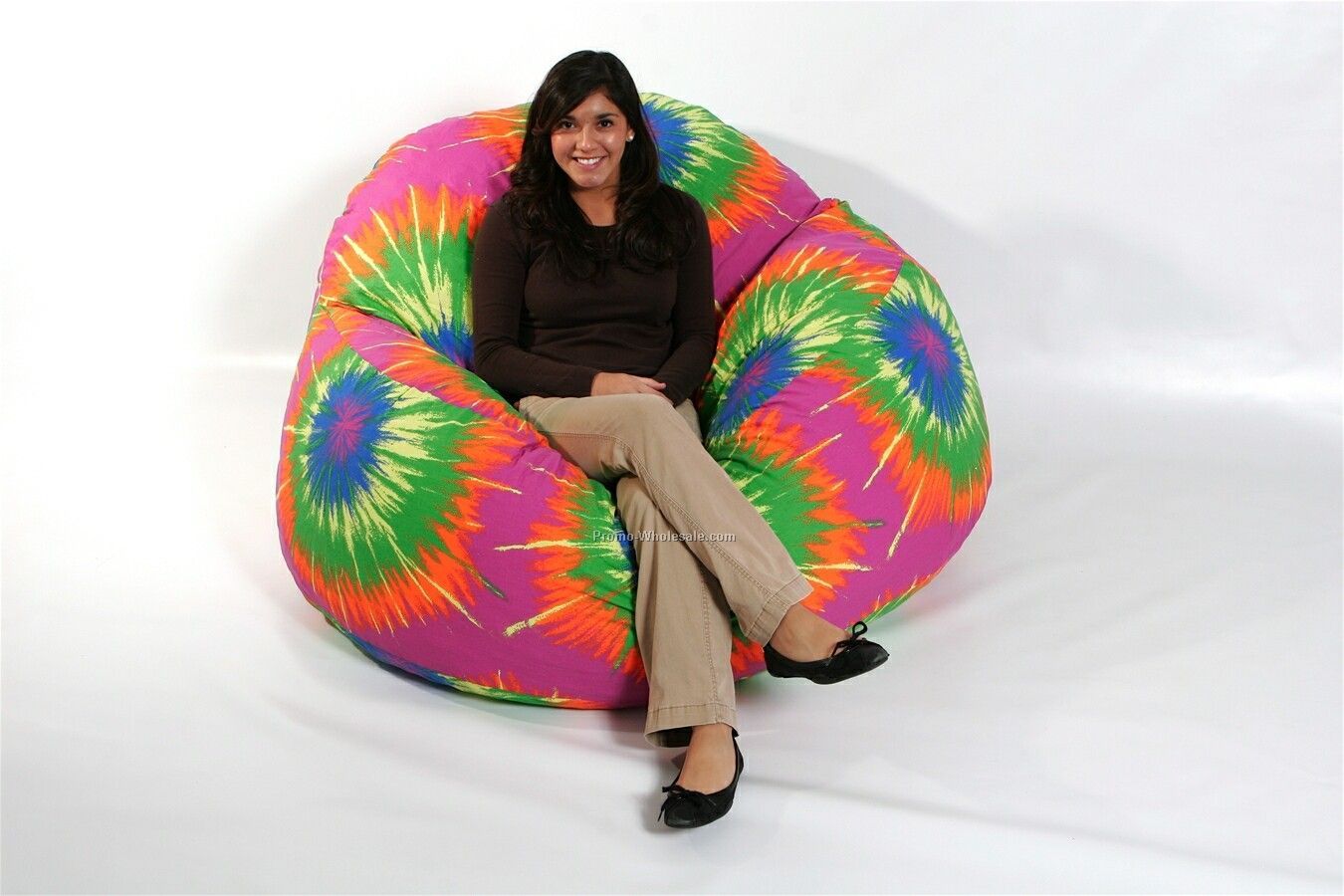 54"x45"x35" Twill Fuf Chillum Loveseat (Screen Printed)