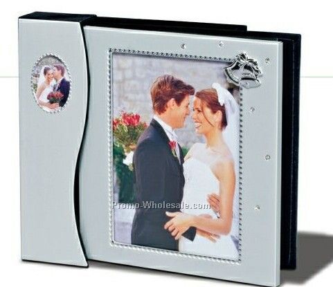 7-1/4"x8"x1" Wedding Album Bells