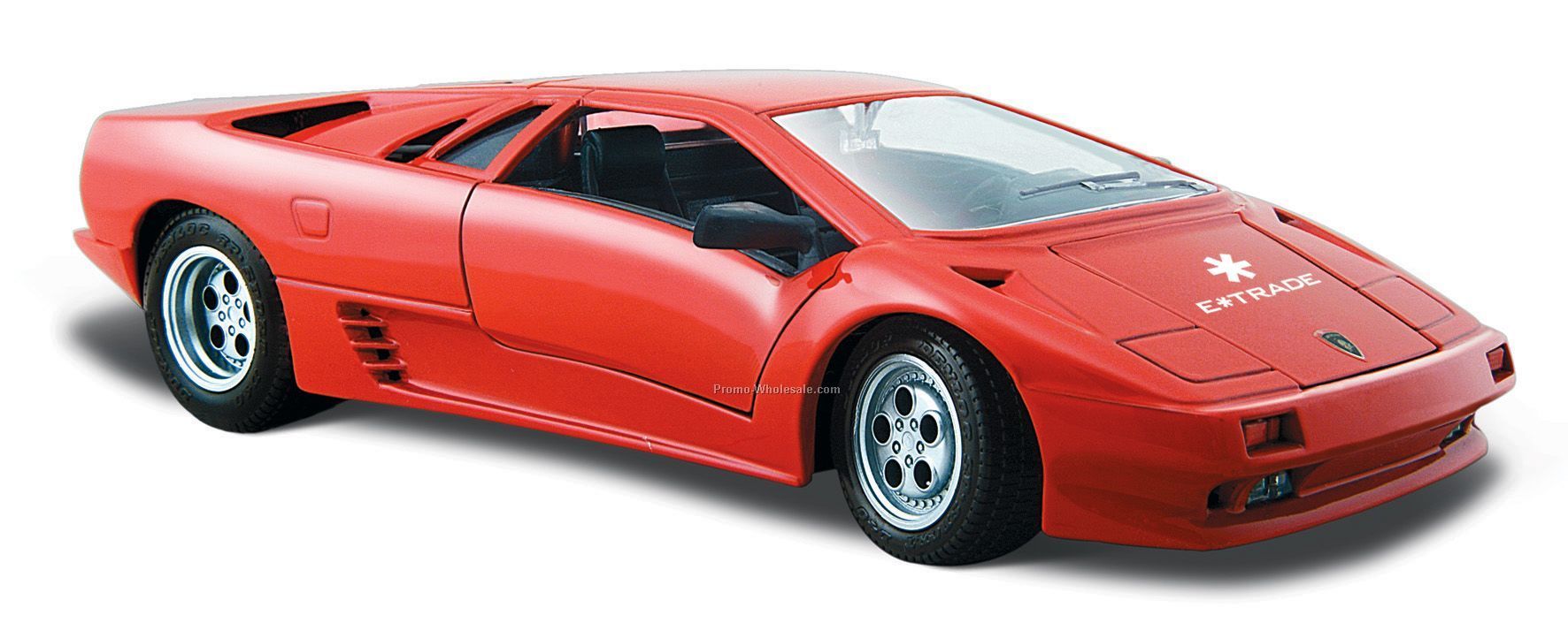 7"x2-1/2"x3" Lamborghini Diablo Sports Car Die Cast Replica