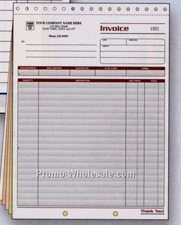 8-1/2"x11" 2 Part Spectra Collection Large Invoice