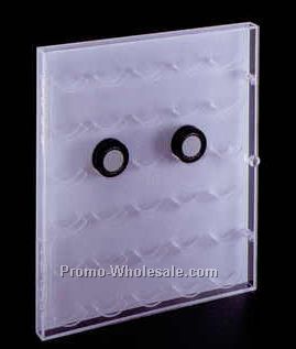 Acrylic Wall Mounting Hockey Puck Case (Holds 30 Pucks)