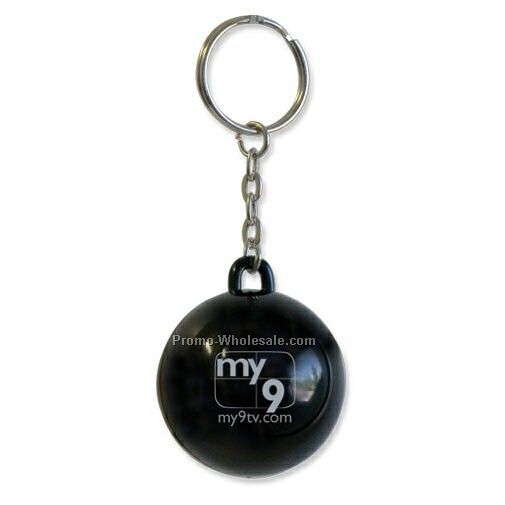 Black Magic Answer Ball Keychain