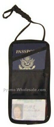 Boarding Pass & Id Pouch / Trade Show Badge Holder