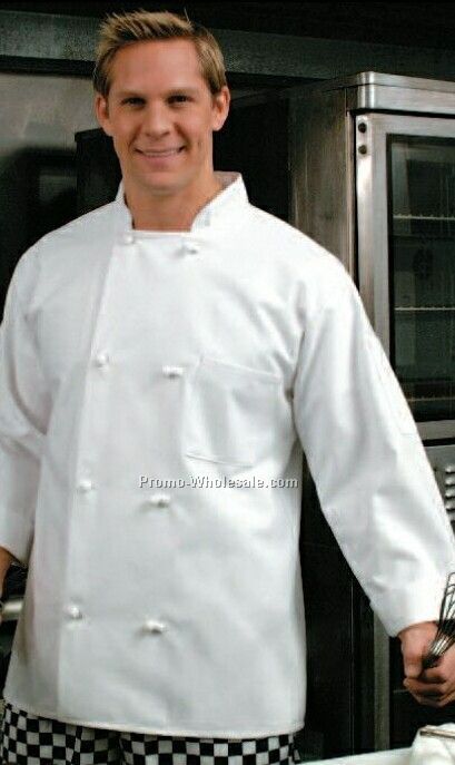 C8f Classic Chef Coat (Small/ White) Traditional