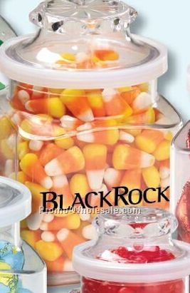 Candy Corn 16 Oz. Classic Plastic Apothecary Jar