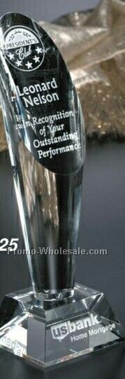 Crystal Performer Award 10"