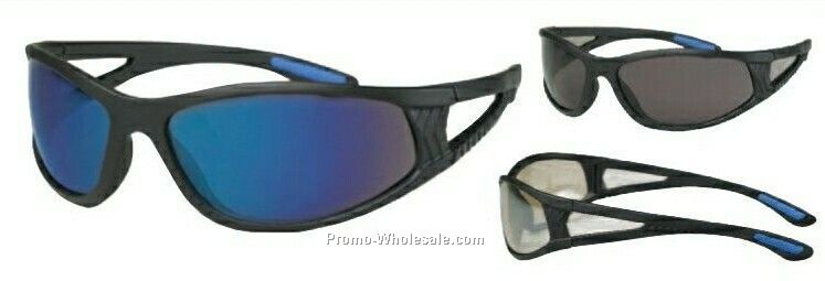 Erb-8200 Protective Eyewear (Titanium Frame / Temple & Smoke Lens)